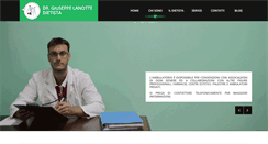 Desktop Screenshot of lanotte-dietista.it